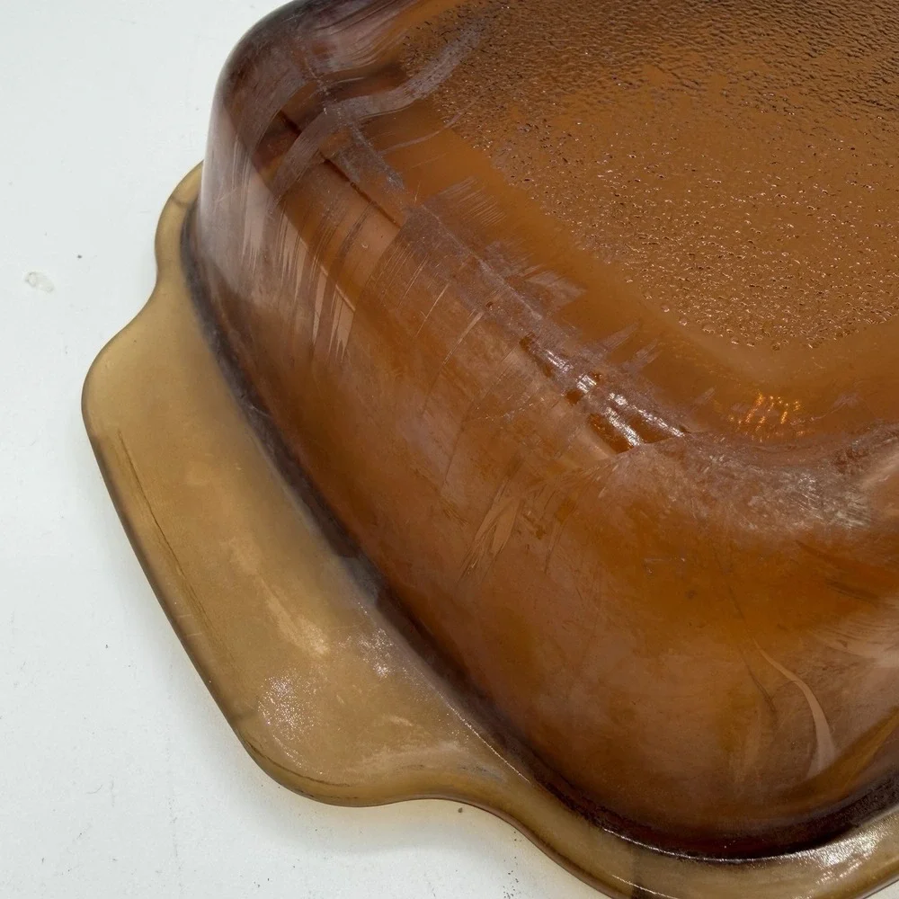 Vintage West Bend Slow Cooker Replacement Glass Lid Amber 4 to 6 Qt